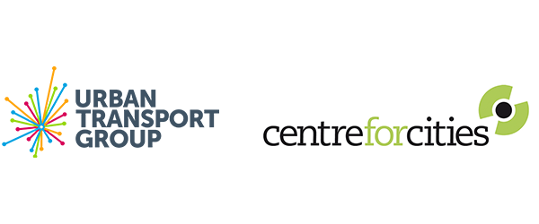 UTG and Centre for Cities logos