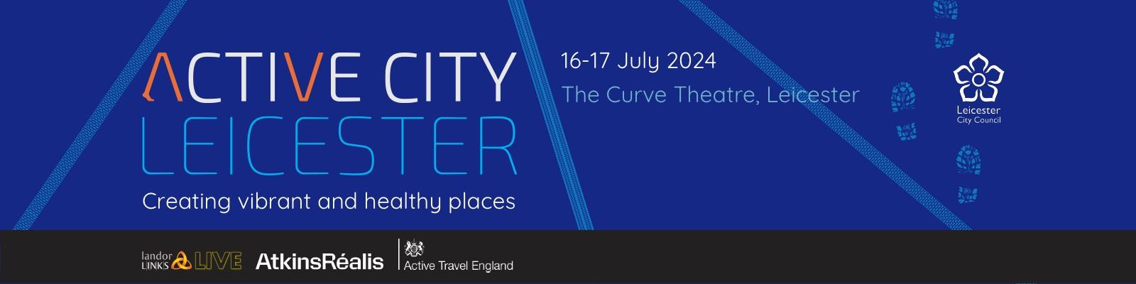 Active City 2024: Leicester banner