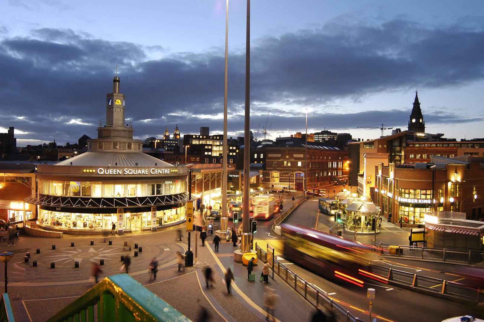 Queens St Bus Station, Liverpool