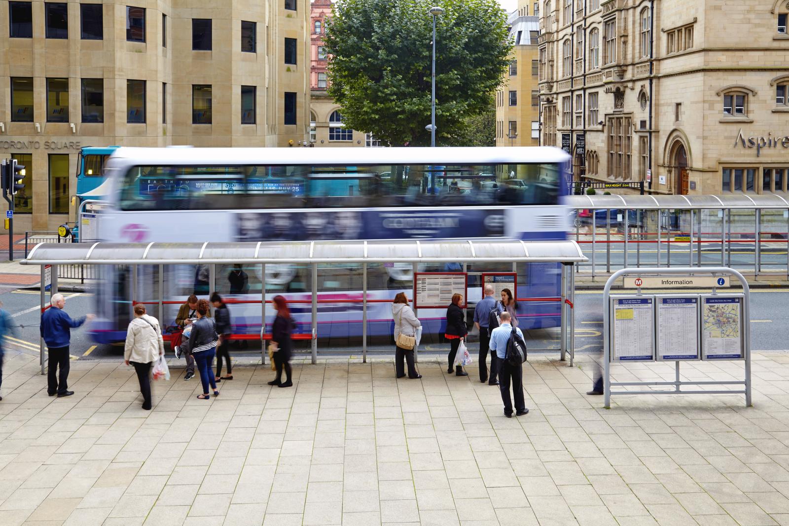 Bus in Leeds