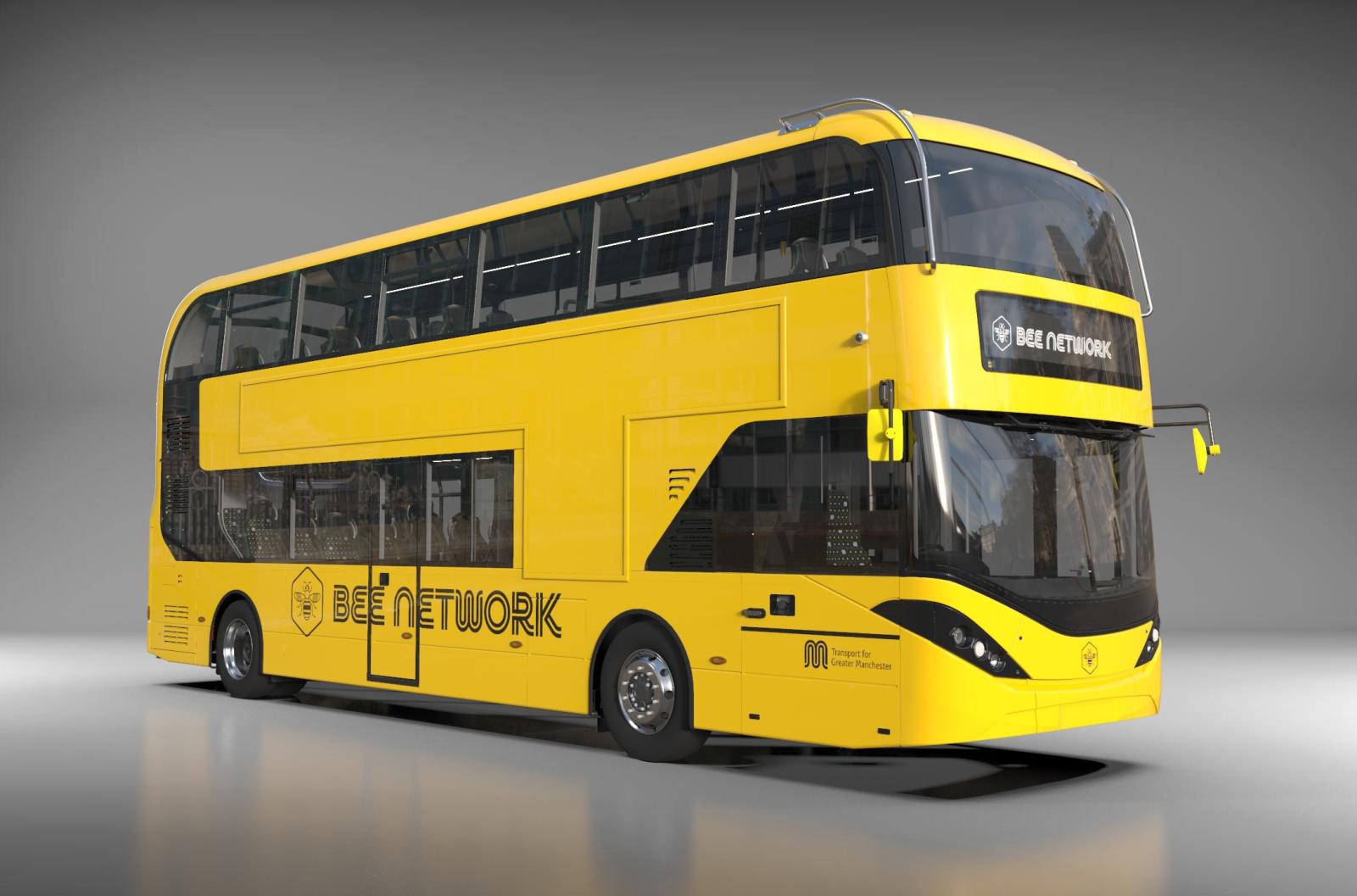 A new Transport for Greater Manchester bus
