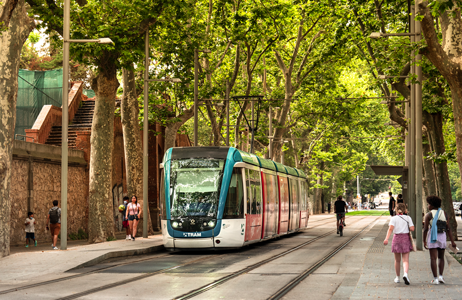 Barcelona tram