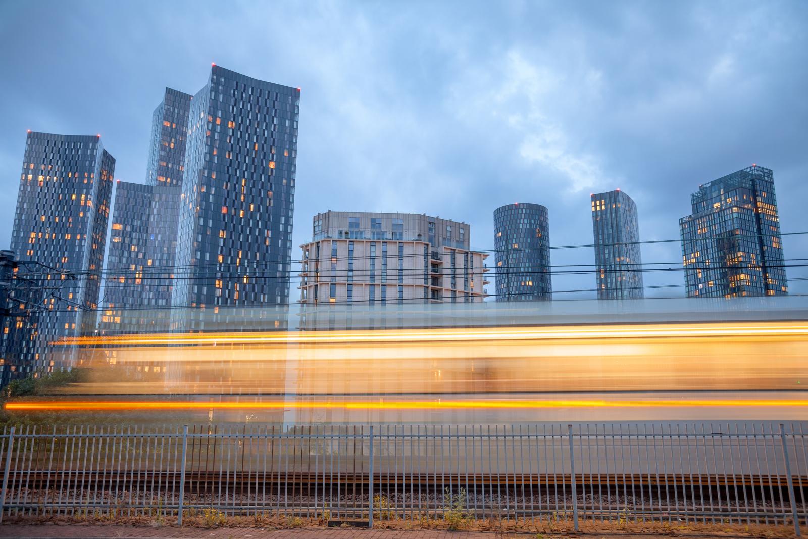 Tram in Manchester