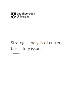 Strategic analysis of current bus safety issues cover