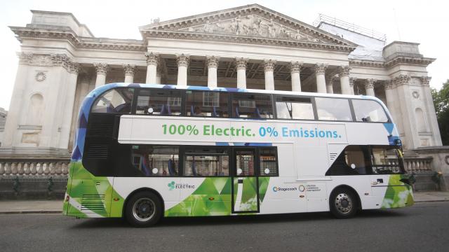 Zero emission bus