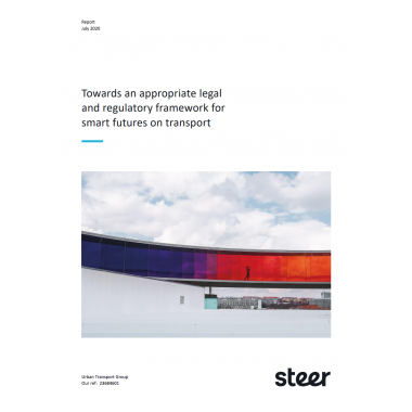 Towards an appropriate legal and regulatory framework for smart futures on transport cover