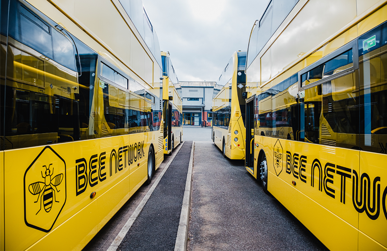 Bee Network buses in Greater Manchester