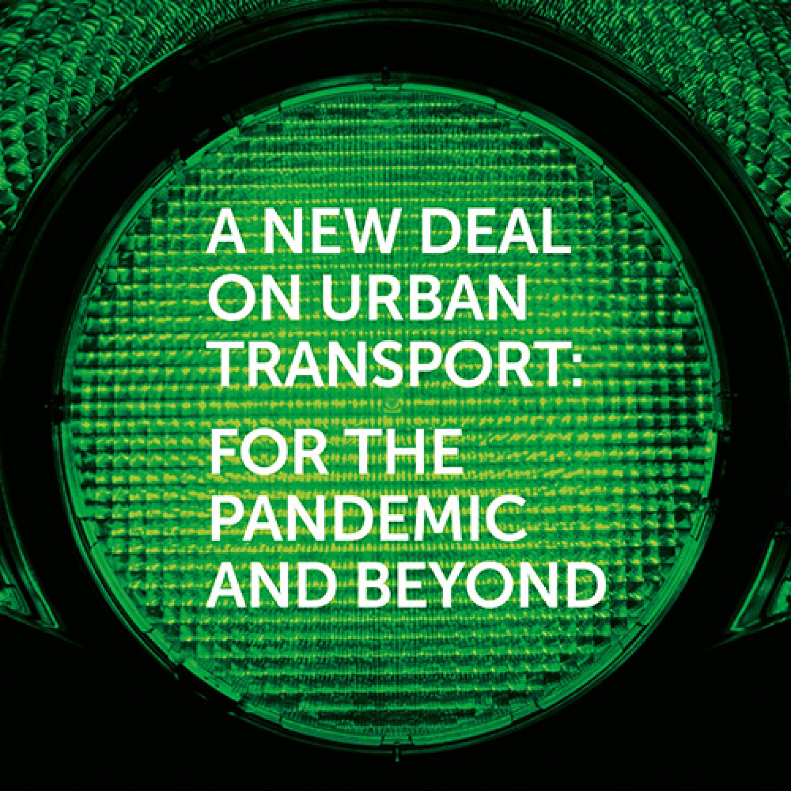 New deal for urban transport New deal for urban transport